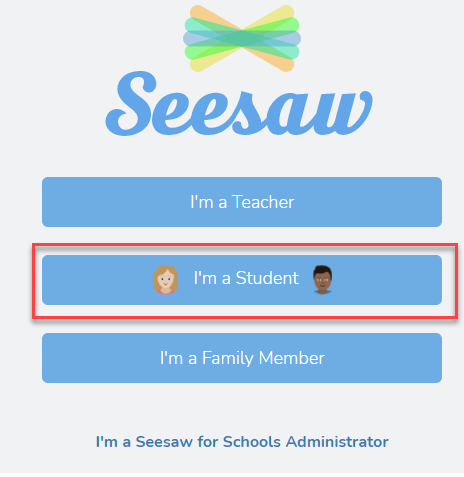 Seesaw I'm a Student 